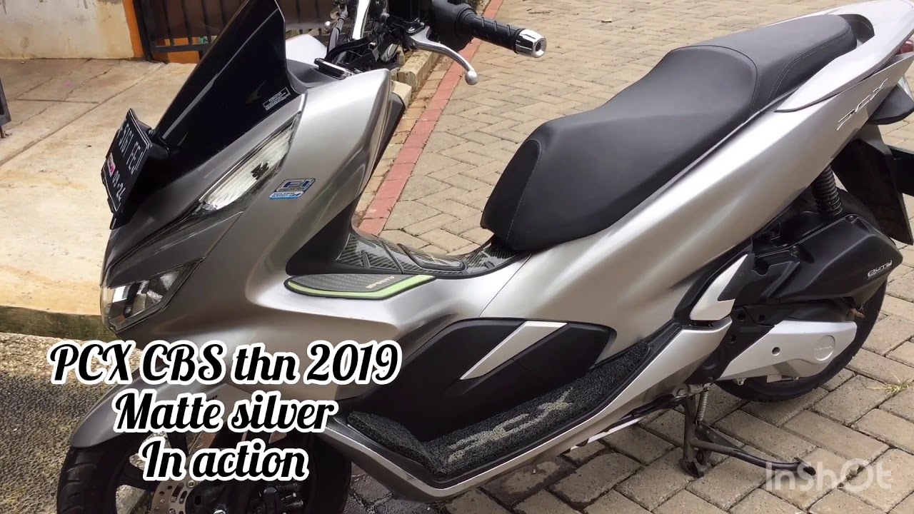 Review honda PCX silver 2019 - YouTube