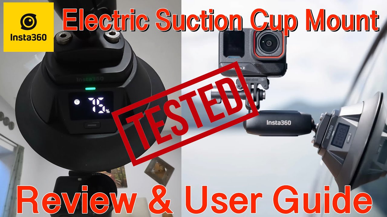 Insta360 Electric Suction Cup Mount: Review and User Guide