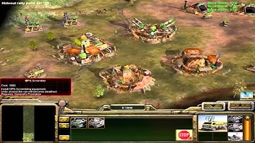 C&C Generals Rise of the Reds 1.7 mod - Skirmish / Supply Lines - GLA Vs China 2/2 [HD]