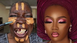 BOMB 😱🔥 UNBELIEVABLE BRIDAL MAKEUP TRANSFORMATION 👆 MAKEUP TUTORIAL