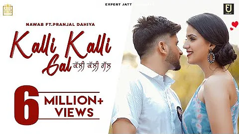 Kalli Kalli Gal (Official Video) | Nawab | Pranjal Dahiya | Expert Jatt | Latest Punjabi Songs 2021