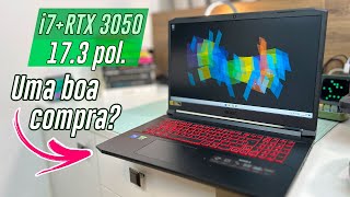 Usei o novo Nitro 5 de 17.3 com i7 e RTX 3050. É bom como parece (Review)