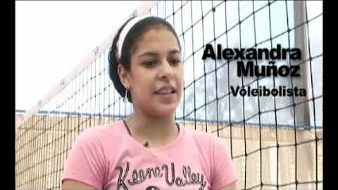 Alexandra Muoz... Reportaje