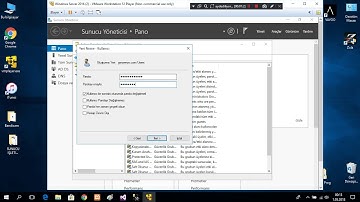 Windows Server Kullanıcı Ekleme ve Oturum Açma Saat Düzeni