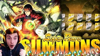 I went INSANE after THIS Summons!! Blazing Festival HASHIRAMA Summons in Naruto Blazing