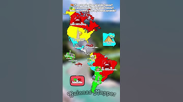 ¿Tiene tu país alguna pirámide famosa? #guianas #map #geoportal #geography #europe #mapping #maps