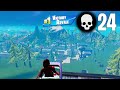 High Elimination Solo vs Squads Win Gameplay Full Game Season 8 (Fortnite PC Controller)
