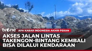 Jalan Lintas Takengon Bintang Di Aceh Tengah Kembali Normal Akap Tvone