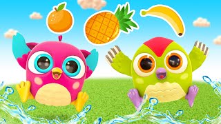 Learn fruit for kids & cartoons for kids - Educational videos for kids with Peck Peck the Woodpecker