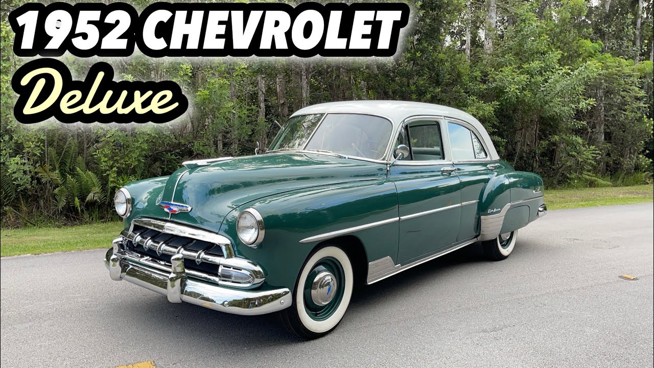 Padre e hijo restauran 1952 Chevrolet Deluxe y lo dejan 6 voltios  @GenerationOldschoolEspanol - YouTube