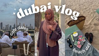 LIFE IN DUBAI ♡ desert safari, ladies only beach + abaya shopping! screenshot 5