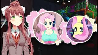 Melonvince react to FLUTTERCHAN'S FINAL VIDEO: Monika deletes flutterchan