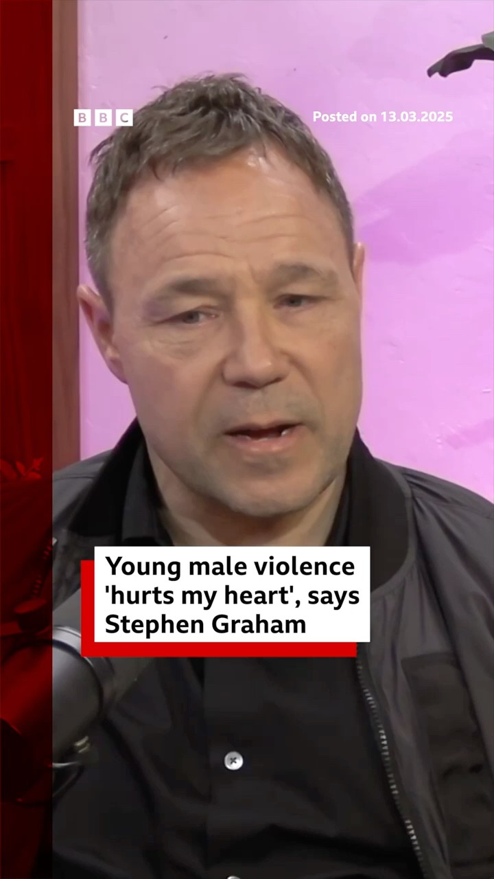 Stephen Graham said he thought up Adolescence after story in news. #Adolescence #Netflix #BBCNews