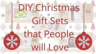DIY Christmas Gift Set Ideas that People will Love