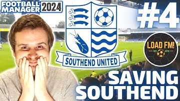 FM24 | Saving Southend | EPISODE 4 - WE COULD BE SACKED!!! | Football Manager 2024