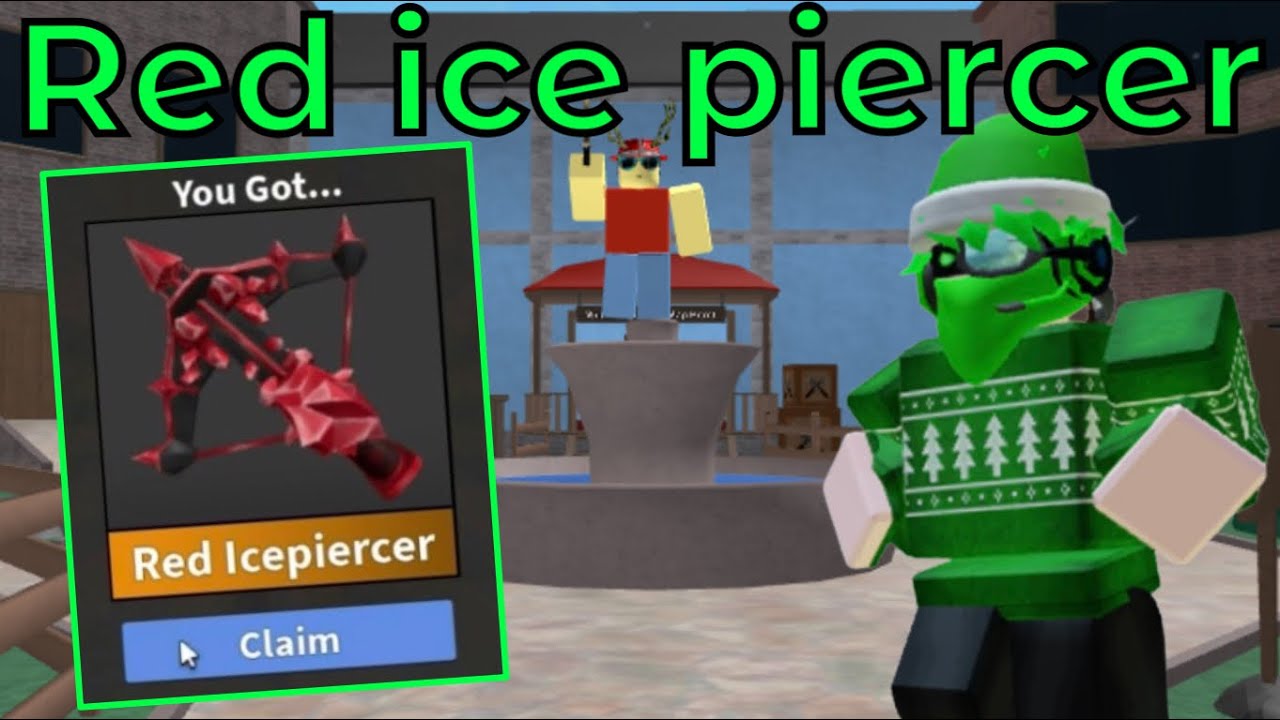MM2 CHRISTMAS UPDATE HAS ENDED?!?! RED ICE PIERCER TROPHY REWARD