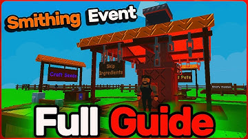 FULL GUIDE: SMITHING EVENT UPDATE in Grow a Garden!