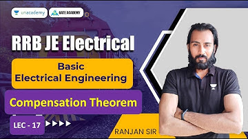 L17 Compensation Theorem | RRB JE Electrical| BEE | Ranjan Sir #rrb_je_preparation #rrbjerecruitment