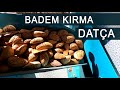 Datça da Badem ayıklama makinesi.