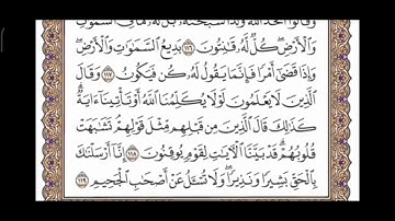 صفحة 18 من القرآن الكريم مكررة 10 مرات بصوت الشيخ فارس عباد