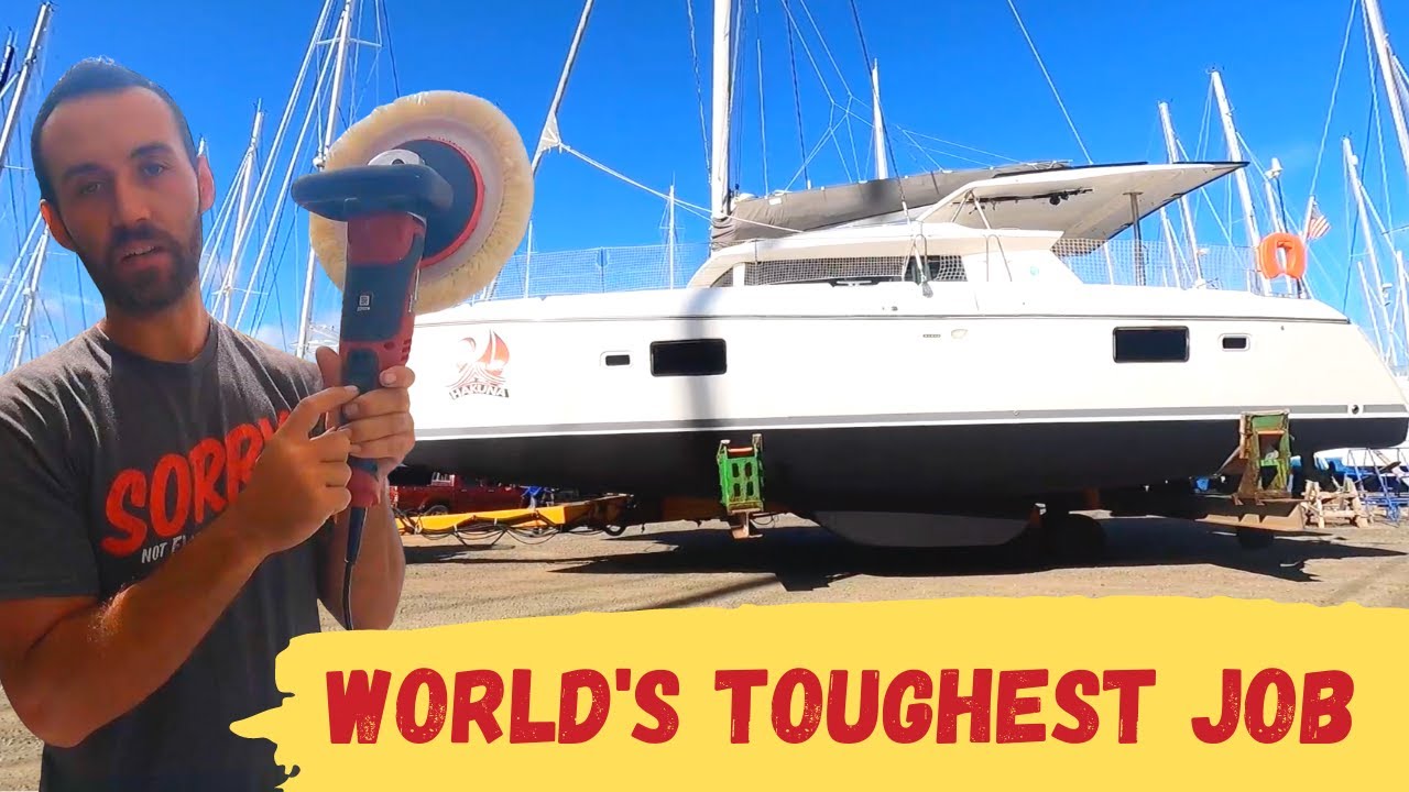 TOUGHEST CATAMARAN REPAIRS AND MAINTENANCE | The World’s Toughest boat Jobs