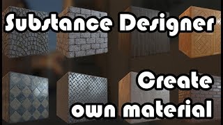 Substance designer for architect Substance designer for architect