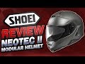 Shoei Neotec II Modular Helmet Review | Sportbiketrackgear.com YouTube Video