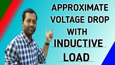 Formulation of Approximate Voltage Drop with Inductively Dominant Load !!
