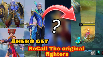 recall oriental fighter 2021 how to get ReCall The original fighters Free| Mobile Legends Nii PK2