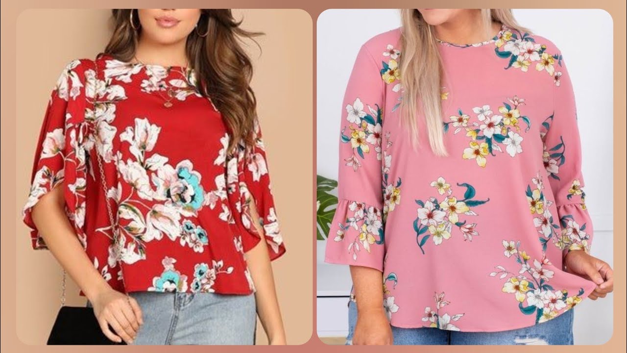 ❤️🥰 Blusas SENCILLAS y BONITAS de moda para Mujeres 😍 - YouTube