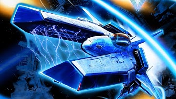 Gradius V HD Opening One Vic Viper Space Craft Fighting Against the Invading Evil Cosmic Alien Force