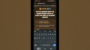 Little -known ways to make money with AI(That no one is talking about)|memefi secret code today||