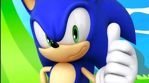 sonic dash, speed runner game part 1