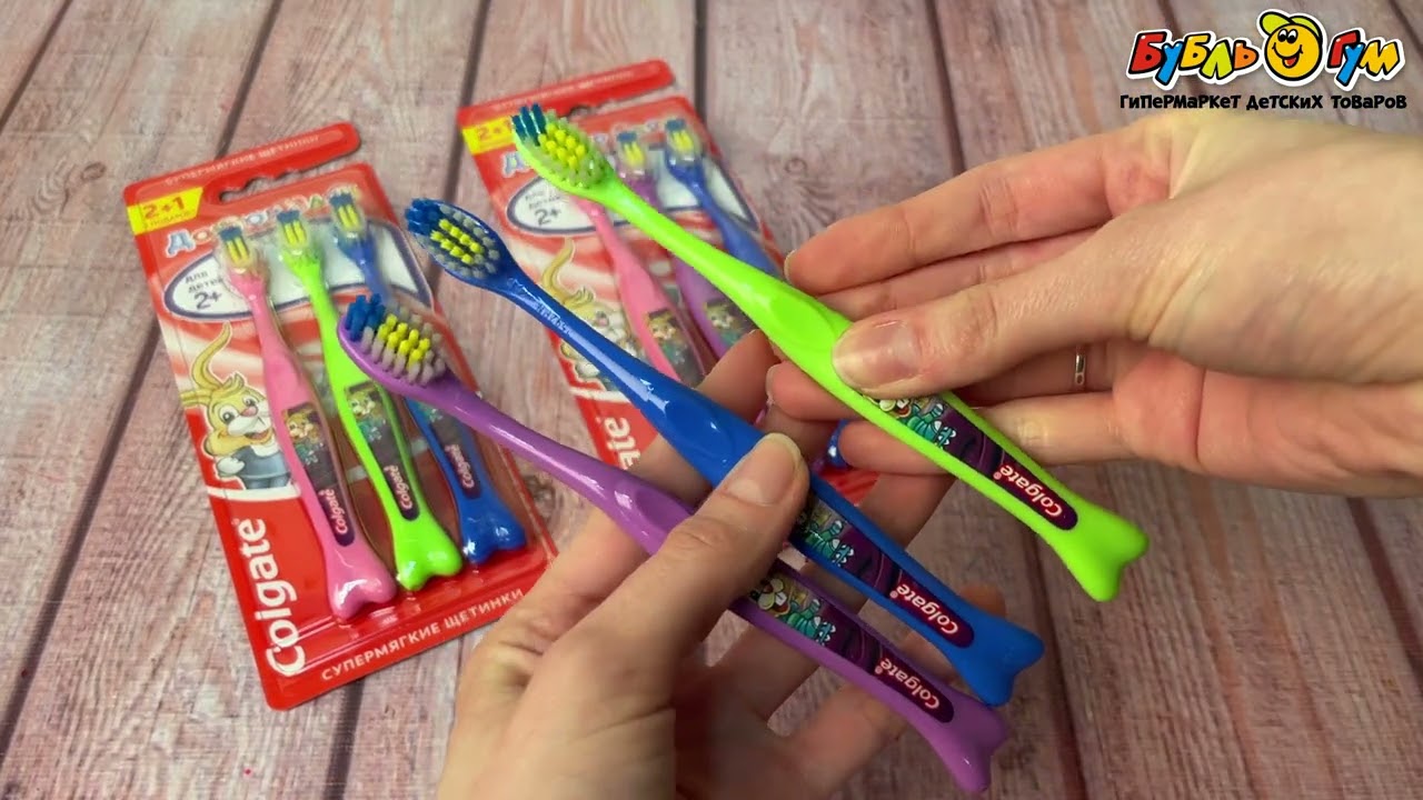 Щетка зубная Colgate Доктор Заяц 2+1 супермягкие щетинки с 3лет