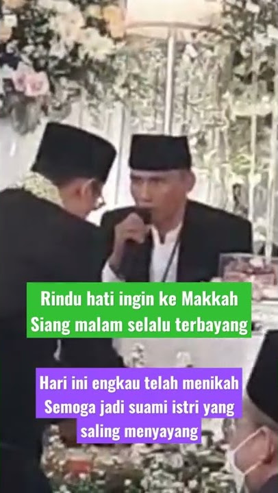 PANTUN DOA UNTUK PENGANTIN
