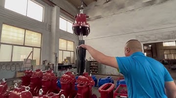 how to install resilient seated gate valve