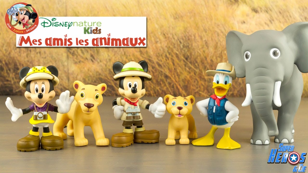 Mickey Collection Disney Nature Mes Amis Les Animaux Eaglemoss Jouet Unboxing