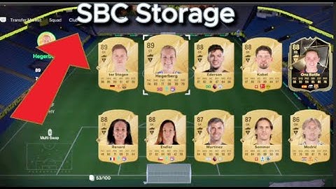 HOW TO FIND THE SBC STORAGE IN EA FC 25 ULTIMATE TEAM!