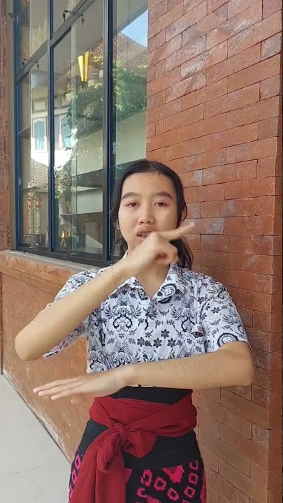 Belajar bahasa isyarat nama-nama hari part 3 #sibi #tabanan #slbn1tabanan #bali #deafindonesia