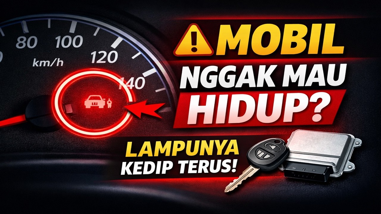 Mobil Tidak Mau Hidup? Cek Lampu Immobilizer Ini!
