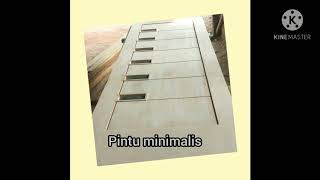model pintu masa kini,#pintu minimalis#