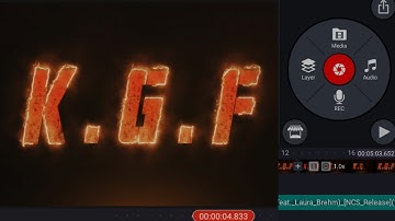KGF CHAPTER 2 Intro In Kinemaster Free (Mobile থেকে ) | Intro kivabe banabo. #introtutorial
