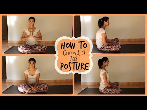 How to correct a bad posture? | Tips for healthy back