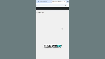 how to install a theme from zip file in wordpress #shorts #wordpress