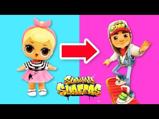 Subway Surfers Jake and Tricky Felt Centerpieces Felt Dolls -  Portugal