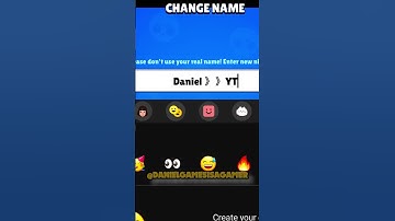 Account name change in BS! #brawlstars #brawlstarsshorts #brawlstarsgame #gaming #name #shorts