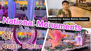 QATAR’s MONUMENTS-DOHA |Events |Flower show qatar monument youtube viral trending culture uk