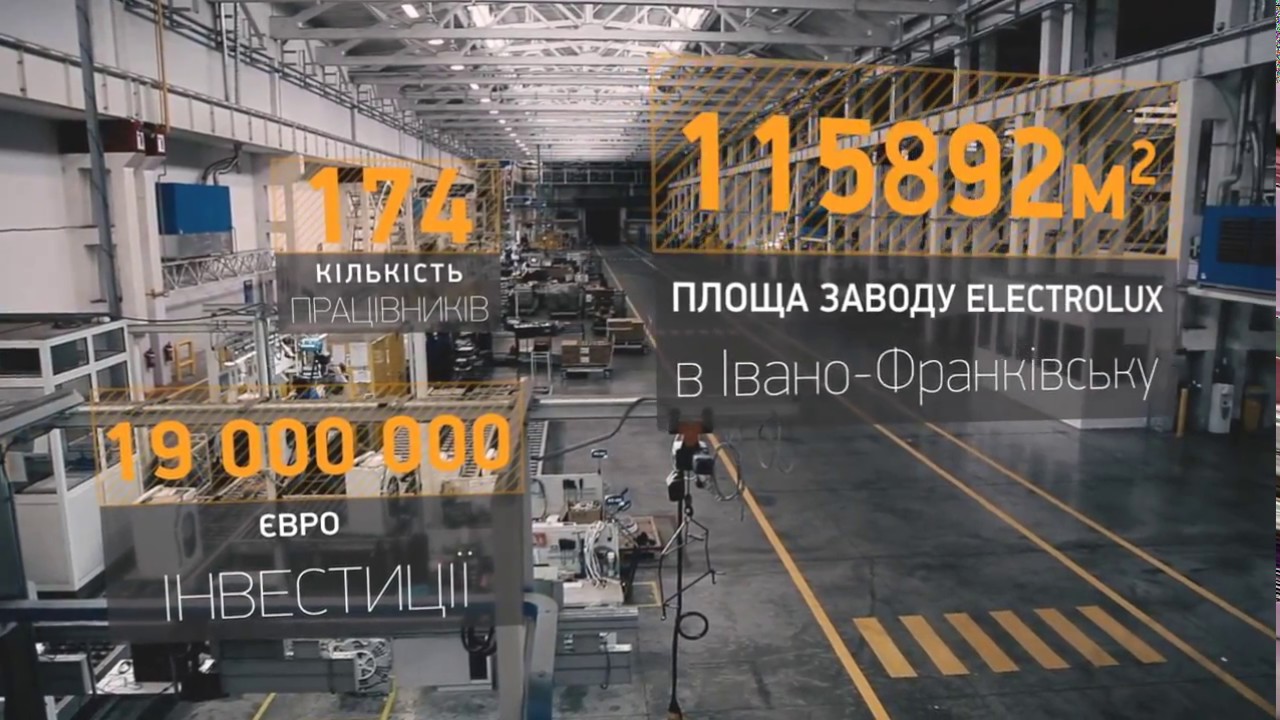 Electrolux plant YouTube