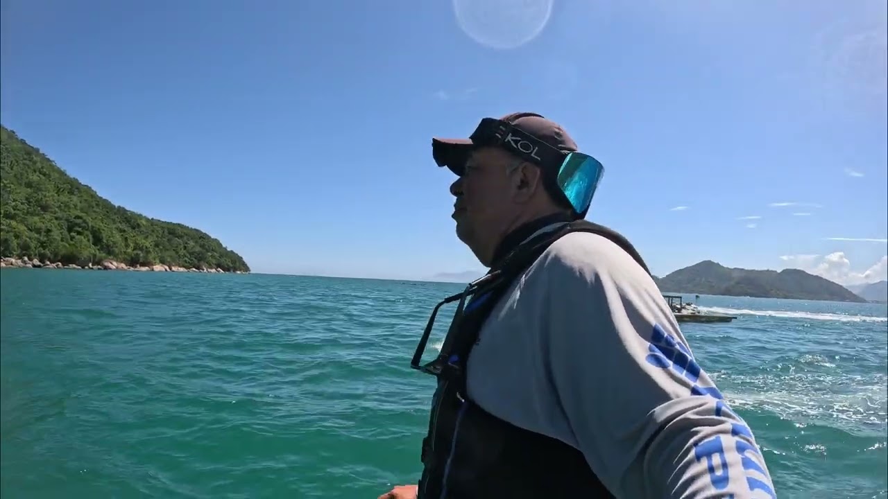 Saímos da Enseada e Fomos Mergulhar na Praia do Flamenguinho  Ubatuba