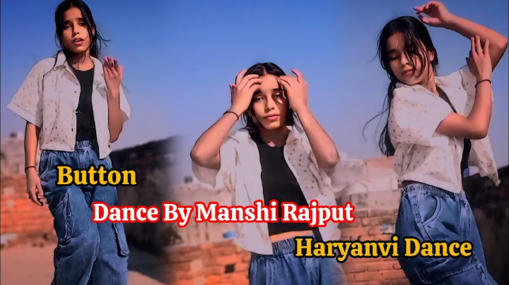 Button | Uttar Kumar | Shivani Kumari | Manisha Sharma | New Haryanvi Song | Dance by Manshi Rajput